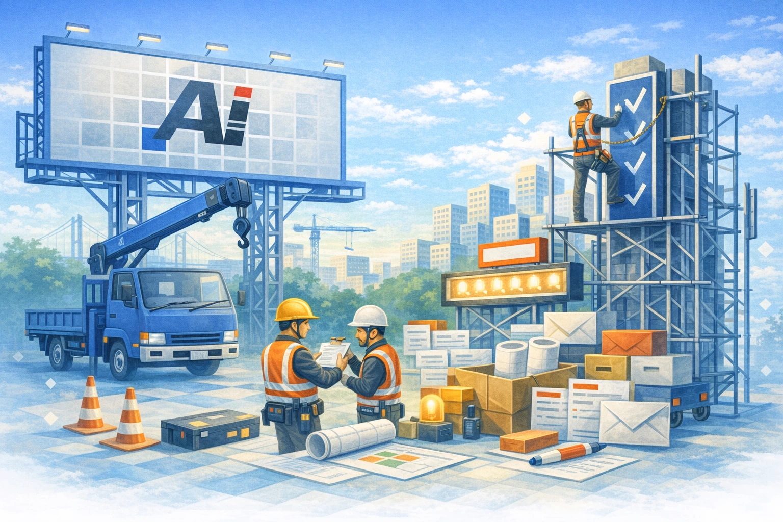建設業DXとIT運用のイメージ